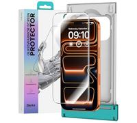 BENKS GlassWarrior AR Screen Protector for iPhone 17 Pro 6.3 inch, 3D Full Coverage Anti-Reflective Tempered Glass, Ultra HD Clarity, Anti-Scratch & Bubbles-Free, Anti-Glare