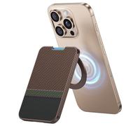 BENKS MagSafe Wallet Stand - Slim MagSafe Card Holder for iPhone 12-16 Series, DuPont Kevlar Material, Adjustable Kickstand, RFID Blocking, Holds 3 Cards, Prestige