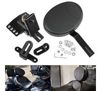 Benlari Adjustable Driver Backrest Rider Backrest Plug-In Backrest Compatible for Harley Davidson Touring Street Glide Road Glide Road King Electra Glide 1997-2023 2022 2021 2019 2018 2017 2016 2015