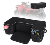 Benlari ATV Storage Bag 61L Waterproof 4 Wheeler Cargo Bag Widened Thickened Removable Cushion ATV Rear Seat Gear Bag for Passenger Compatible with Polaris Sportsman Scrambler FourTrax Outlander