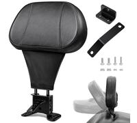 Benlari Detachable Driver Backrest, Adjustable Plug-in Rider Back Rest Fit for Harley Touring Street Glide Electra Glide Road King CVO 1997-2024, Black