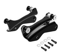 Benlari Gloss Black 4 Point Docking Hardware Kit 2014-2022 Compatible for Harley Davidson Touring Street Glide Road Glide Electra Glide Road King CVO 2015 2016 2017 2018 2019 2020 2021 (Vivid Black)