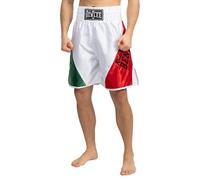 BENLEE Bonaventure Men's Boxing Trousers, White/Green/Red, L