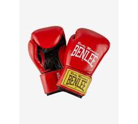 Benlee Fighter Leather Boxing Gloves Red 16 oz