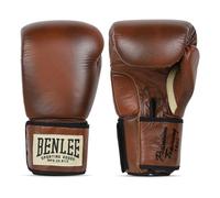 BENLEE Leather Boxing Gloves Premium Training Brown/Black/Beige 12 oz