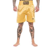 BENLEE Men's Plain Boxing Trousers, Gold, L