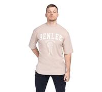 BENLEE Men's Songs T-Shirt, Sand/White, L