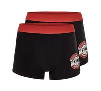 BENLEE Rocky Marciano Campello Mens Boxers, 2 Pack, Men, 190501, Black, XL