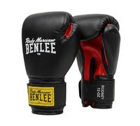 Benlee Rodney Leather Artificial Boxing Gloves Black 8 oz