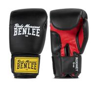 Benlee Rodney Leather Artificial Boxing Gloves Black 10 oz