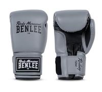 BENLEE Rodney Faux Leather Boxing Gloves 10 oz, Grey/Black