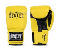 BENLEE Rodney Synthetic Leather Boxing Gloves Yellow/Black 100g