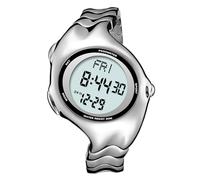 BENLYDESIGN Digital Watch for Men, Y2K Retro 2000s Vintage Electronic Wristwatch Unique Stainless Steel Band Big Tic Minimalist Unisex Streetwear Metal Timepiece Quartz Mens Watches Gifts, Silver