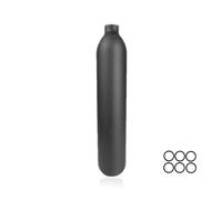 Benlynnx - 4500psi Aluminum Air Bottle, PCP Aircraft Cylinder Explosion-proof, M18 x 1.5 High Pressure Refillable Paint Tank for PCP Diving Games (Vacuum Tank)