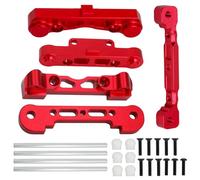 BENMAZ Aluminum Alloy Front Rear Lower Arm Suspension Mount Set Upgrades Part for Arrma 1/7 Felony Infraction Limitless Mojave 6s 1/8 Kraton Notorious Outcast Typhon 6s,Replace #AR330379