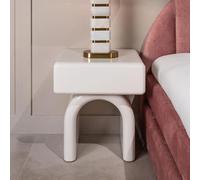 Bennet End Table - 1 Drawer - White