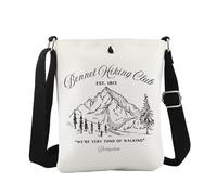 Bennet Hiking Club Crossbody Bag Jane Book Gift Pride Prejudice Gift for Book Lover (Bennet Hiking CB EU)