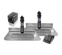Bennett Marine Bennett 1812E Hydraulic Trim Tab Set with Euro-Style Control - 18" x 12"