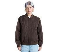 Bennett Quilted Bomber Jacket in Turkish Coffee