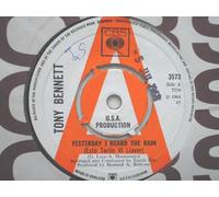 Bennett, Tony - Bennett, Tony Yesterday I Heard The Rain 7" CBS 3573 EX 1968 demo [VINYL]