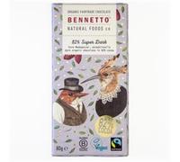 Bennetto Organic Chocolate Bar 82% Super Dark 80g