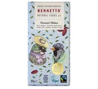 Bennetto Organic Chocolate Bar Coconut Flakes 80g