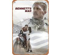 Bennett's War Film Movie Retro Style Metal Tin Sign Home Cafe Bar Pub Wall Decor Metal Poster 8x12 Inch