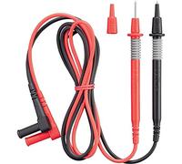 Benning 044146 Probe Width Safety Test Leads, Red/Black, 2 mm