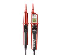 Benning 050263 "Duspol" Digtal Two Pole Voltage Tester, Red/Black