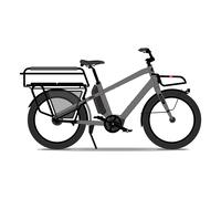 Benno Bikes Boost CX EVO 5 Regular Family Kit 500Wh Electric Cargo Bike in Anthracite Grey one size