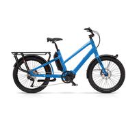 Benno Bikes Boost E CX EVO 5 Easy On 500Wh Electric Cargo Bike in Machine Blue one size
