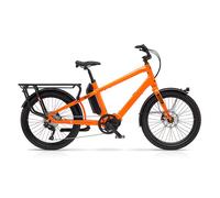 Benno Bikes Boost E CX EVO 5 Regular 500Wh Electric Cargo Bike in Neon Orange one size