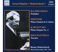 Benno Moiseiwitsch - RACHMANINOV: Preludes / MEDTNER: Sonata