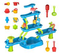 Bennol Kids Water Table for Toddlers Age 3-5, 6-in-1 Sand and Water Play Table Outdoor Toys for Boys Girls 3 4 5 6 Years Old, Garden Watering Activity Tables for Summer Fun