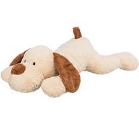 Benny cuddle dog, plush, 75 cm, beige/brown
