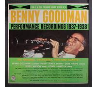 BENNY GOODMAN - performance recordings 1937-1938 vol. 1