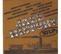 Benny Goodman / Sidney Bechet / Scott Joplin a.o. - Various - Jazz History 10 LPs - Jazz-Line - 33-101, Jazz-Line - 33-102, Jazz-Line - 33-103, Jazz-Line - 33-104, Jazz-Line - 33-105, Jazz-Line - 33-106, Jazz-Line - 33-107, Jazz-Line - 33-108, Jazz-Line - 33-109, Jazz-Line - 33-110