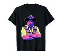 Benny Hill In Character 1989 Pop Art Stylised T-Shirt