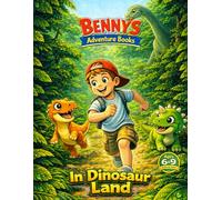 Benny in Dinosaur Land: An Illustrated Story and Activity Book for Kids Ages 6-9 (Book 3 of The Adventures of Benny Series) (Benny's Adventure Books)