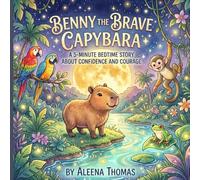 Benny the Brave Capybara: A 5-Minute Bedtime Story About Confidence, Courage, and Believing in Yourself for Kids Ages 3-8 (Positive Bedtime Adventures)