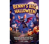 Benny's Big Halloween: Miniature Style Picture Book Helping Kids Overcome Fear | Giftable Book with Story and Fun games - Silly Jokes, Tongue twisters ... (Boo & Cozy: Cute and Spooky Halloween Tales)