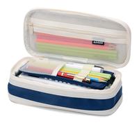 BenPo bar LAGR Pencil Case Big Pencil Pouch (Navy)