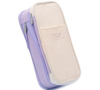BenPo bar LAGR Pencil Case Big Pencil Pouch (Off-White Purple)