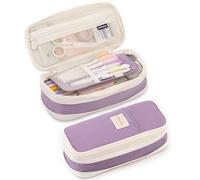 BenPo bar LAGR Pencil Case Big Pencil Pouch (Purple)
