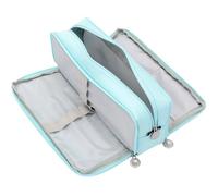 BenPo bar Pencil Case Big Pencil Pouch (Light Blue)