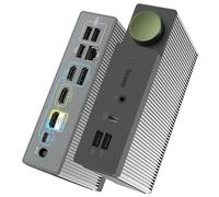 BenQ beCreatus 13-in-1 USB C Hybrid Dock | Gaming Dock HDMI 2.1 | Dual Source Switch | 4K60Hz on 3 Monitors (Up to 8K60/4K120Hz) | HDR | Dolby | 100W Charging |Windows/Mac/PS5/Xbox/Steam Deck(DP1310)
