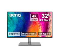 BenQ Creative Pro PD3225U 32” 4K Monitor for Mac & Designers 3840x2160 UHD, 2000:1 IPS, Thunderbolt 3, Display P3, DCI-P3, sRGB, Rec.709, AQCOLOR, Factory-Calibrated, Hotkey Puck G2, ICC sync, KVM
