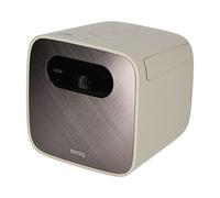 BenQ GS2 Wireless Mini Portable Projector for Outdoor & Garden Use, IPX2 Splash & Drop Resistant, Google Cast & AirPlay, Bluetooth Speaker, WiFi, Smart TV App, HDMI, USB-C