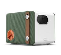 BenQ GS50 1080p Wireless Portable Projector for Outdoor & Garden Use, Extra Bass Bluetooth Speaker, IPX2 Splash & Drop Resistant, WiFi, Android TV, Chromecast & AirPlay, 2D Keystone, HDMI, USB-C