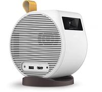 BenQ GV11 LED Portable Ceiling Projector with 135˚ Rotating Angle Projection | 270˚ Bass Extensions Bluetooth Speaker | Android TV 10 | Auto Vertical Keystone| WiFi|Chromecast & AirPlay|HDMI | USB-A